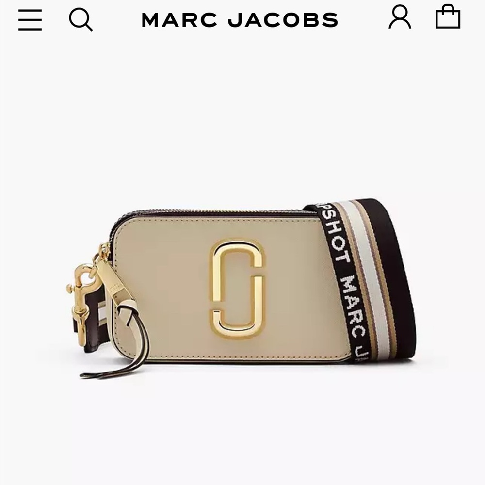 Marc Jacobs Tan Snapshot Bag